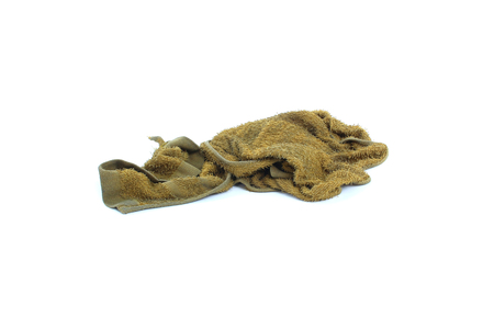 rag on isolated white background