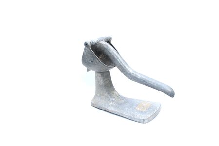 vintage Juicer Handle on isolated white