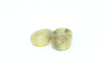 Studs on isolated white background