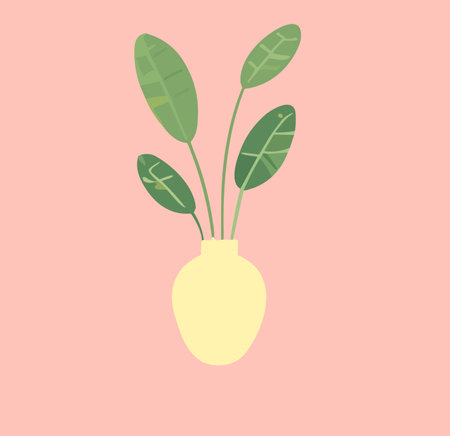 cute vector leaves.のイラスト素材