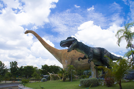 Phu Wiang Dinosaur Museum Wiang Kao district, Khon Kaen province.Thailand.のeditorial素材