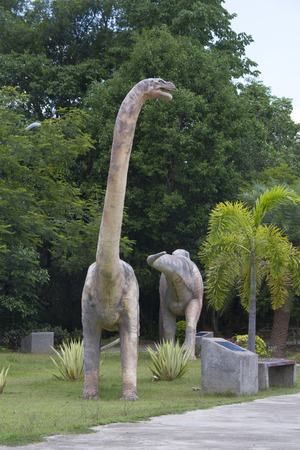 Phu Wiang Dinosaur Museum Wiang Kao district, Khon Kaen province.Thailand, Phu Wiang National Park had been established in 1991のeditorial素材