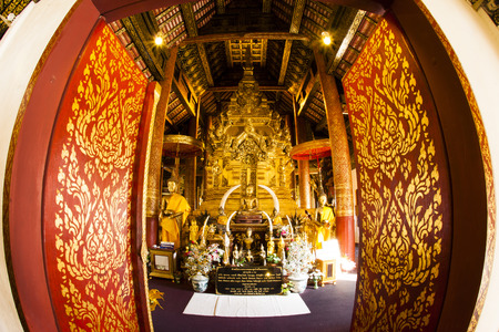 Wat Phrathatsrijomtong Bang Luang District Chiang Mai.のeditorial素材