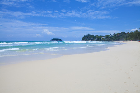 tropical beach is peacefulの写真素材