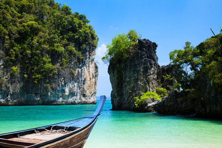 koh lao bi le ( koh hong ) than bok khorani national park krabi thailand.の写真素材
