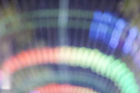 Abstract blur bokeh background of city night lights,light bokeh circular.