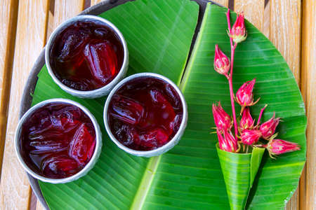 Mango tropical fruit and sticky rice with coconut juice. Thai dessert.の写真素材