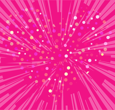 Valentine's background with hearts.のイラスト素材