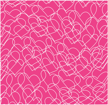 Valentine's background with hearts.のイラスト素材