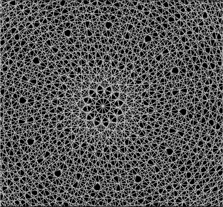 Abstract round decorative grid textured backdrop.のイラスト素材