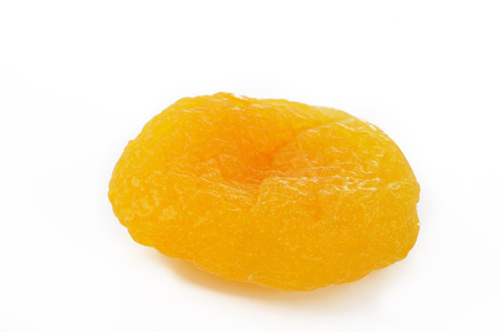Apricot fruit on white backgroundの写真素材