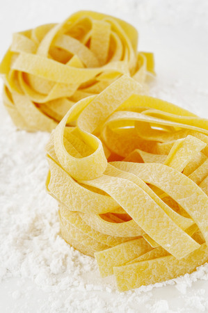 closeup spaghettiの写真素材