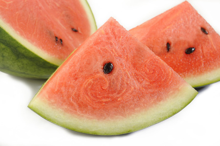 sliced watermelonの写真素材