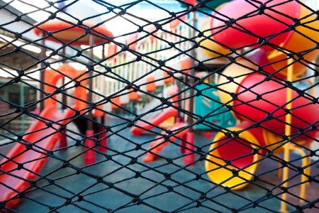 Playground in an idyllic ambience.の写真素材