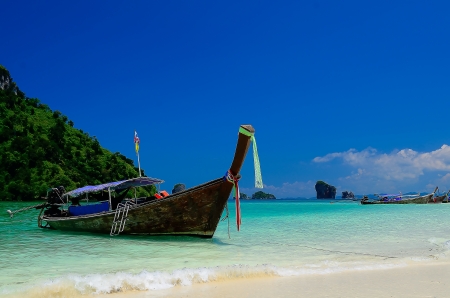 Boat of travel in of thailandの写真素材