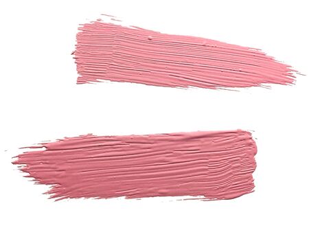 light pink brush strokeの写真素材