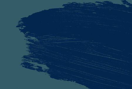 blue vector grunge brush strokes oil paint isolated on white background vector EPS 10のイラスト素材