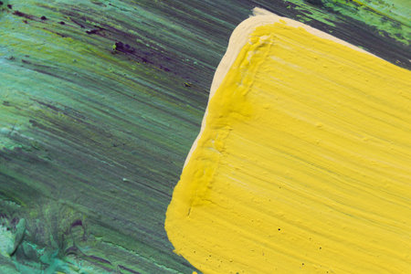 Abstract art background. Hand-painted background. SELF MADE.の写真素材