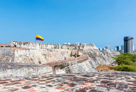 The Castillo San Felipe de Barajas is a fortress in the city of Cartagena, Colombia, South America.