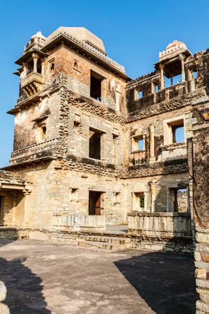 Exterior of Chittorgarh fort in Rajasthan, India, Asia