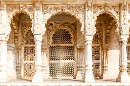 Exterior of the Jaswant Thada cenotaph in Jodhpur, Rajasthan, Indiaのeditorial素材