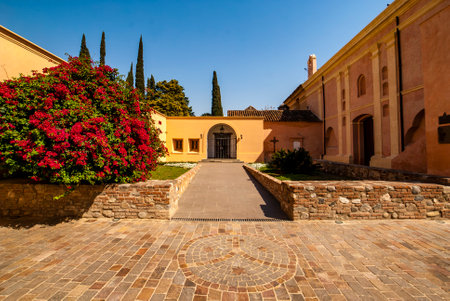 Exterior of the San Jose Monastery in Cordoba, Argentina, South America