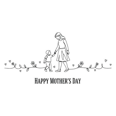 Illustration of a grilled salmon with asparagus and cherry tomatoesのイラスト素材