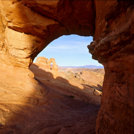 View to Delicate Arch   Arches National Park,UT