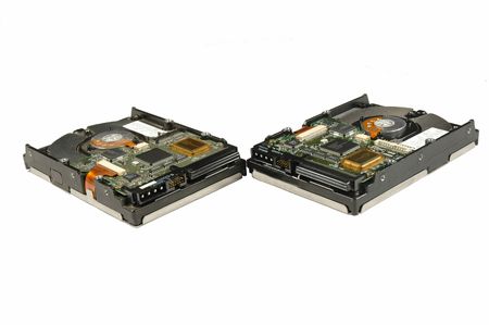 pair of hard drives