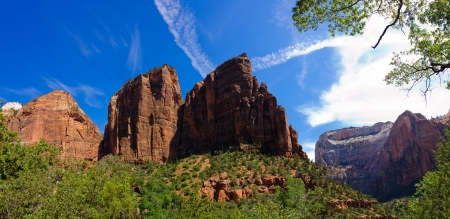 Zion National Park, Utah, USAの写真素材