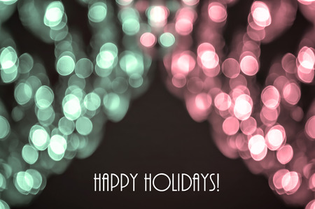 Happy Holidaysの写真素材