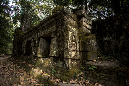 Siem Reap Angkor Wat Ta Prohm Tomb Raider movie locationの写真素材