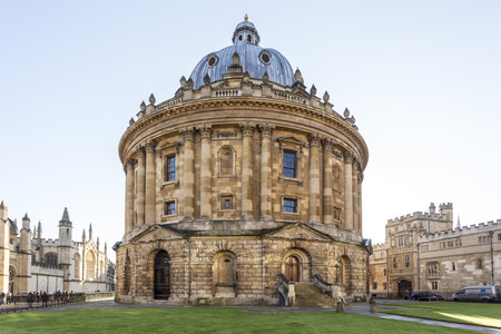 Radcliffe camera is a building of Oxford University, England, designed by James Gibbs in neo-classical style and built in 173749 to house the Radcliffe Science Libraryのeditorial素材