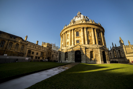 Radcliffe camera is a building of Oxford University, England, designed by James Gibbs in neo-classical style and built in 173749 to house the Radcliffe Science Libraryのeditorial素材