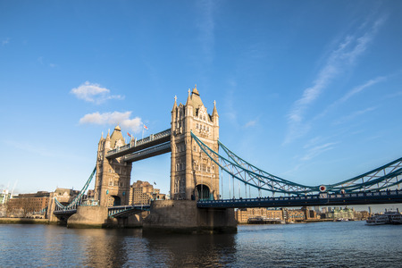Tower Bridge is a combined bascule and suspension bridge in London built between 1886 and 1894. The...