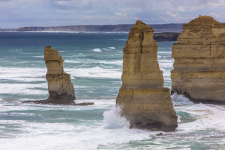 Twelve Apostles Australia Great Ocean Road and surroundings sea oceans and cliffの写真素材