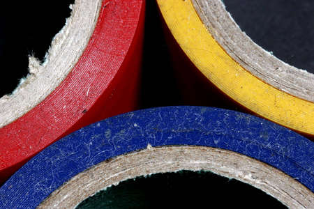 Electrical Tape Close-upの写真素材
