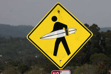 Surf Signの写真素材