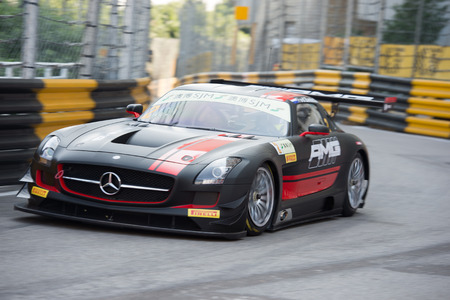 62 Macau Grand Prix SJM Macau GT Cup FIA GT World Cupのeditorial素材