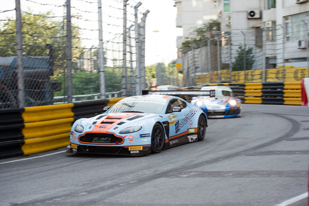 62 Macau Grand Prix SJM Macau GT Cup FIA GT World Cupのeditorial素材