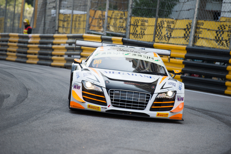 62 Macau Grand Prix SJM Macau GT Cup FIA GT World Cupのeditorial素材