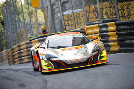 62 Macau Grand Prix SJM Macau GT Cup FIA GT World Cupのeditorial素材