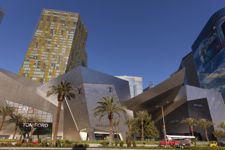 LAS VEGAS - APRIL 19, 2013 - Crystals at City Center on April 19, 2013  in Las Vegas  With a total cost of 9 2 Billion, CityCenter is the largest privately financed development in the United States のeditorial素材