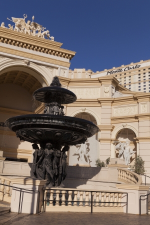 LAS VEGAS - APRIL 19, 2013 - Monte Carlo Hotel on April 19, 2013  in Las Vegas  In 2012 the JabbaWockeeZ show moved to the 800 seat Monte Carlo Pavilion  のeditorial素材