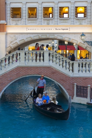 LAS VEGAS - MARCH 30, 2013 - The Venetian hotel on MARCH 30, 2013  in Las Vegas  The Palazzo is home to Van Cleef   Arpels, Diane von Furstenberg, ChloÃ¨, Christian Louboutin, Catherine Malandrino, and many more のeditorial素材