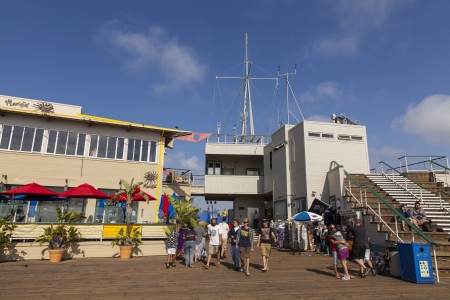 SANTA MONICA, CA - OCTOBER 03, 2013 - Santa Monica Pier on October 03, 2013  in Santa Monica  The...