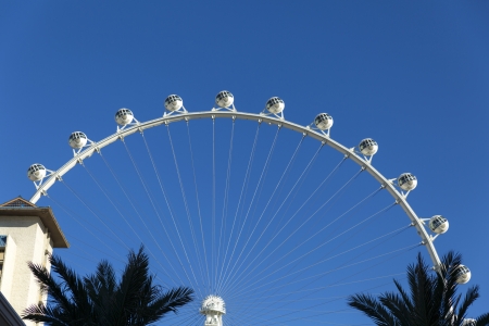 LAS VEGAS - JANUARY 04, 2014 - The High Roller on January 04, 2014  in Las Vegas  The High Roller was supposed to open by January 1st but that date has been pushed back to early February のeditorial素材