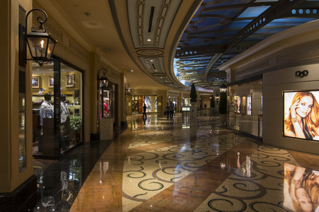 LAS VEGAS - MAY 7, 2015 - The Palazzo Hotel has been awarded the AAA five diamond award every year since it opened.のeditorial素材