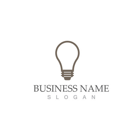 light bulb symbol vector design illustrationのイラスト素材