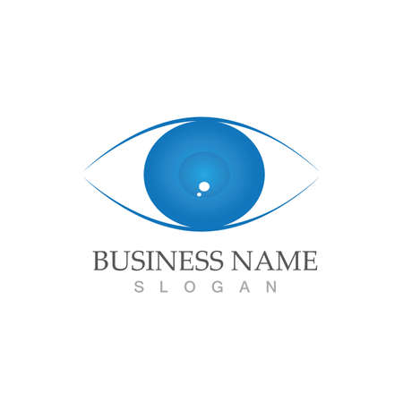 Branding Identity Corporate Eye Care vector designのイラスト素材